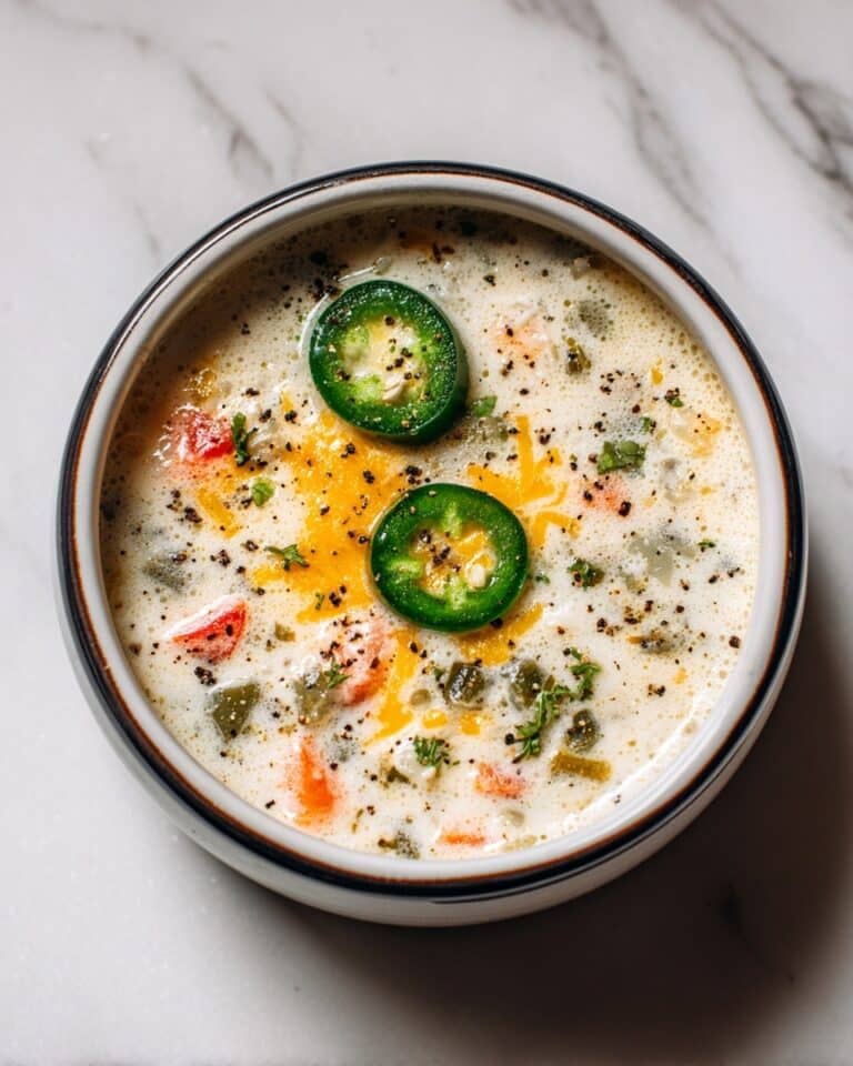 Spicy Jalapeño Popper Soup Recipe