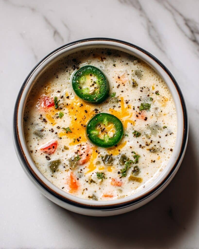 Spicy Jalapeño Popper Soup Recipe