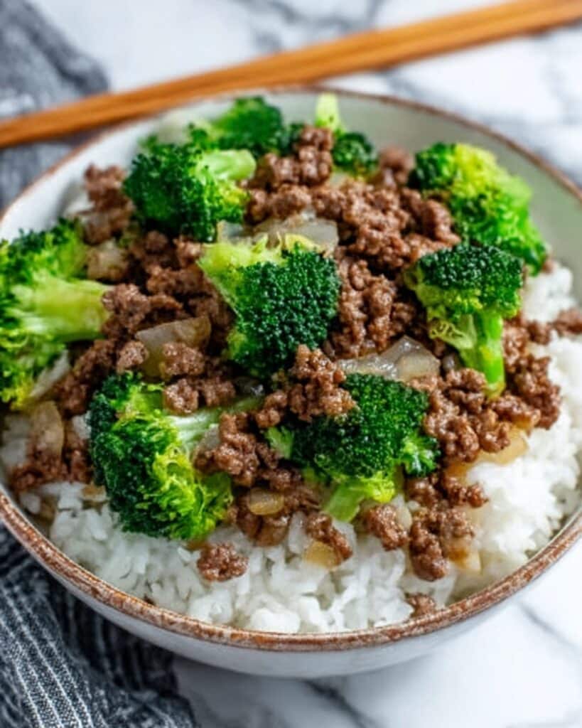 Ground Beef and Broccoli Stir Fry Recipe