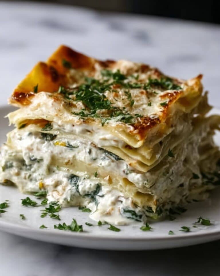Springtime White Lasagna Recipe