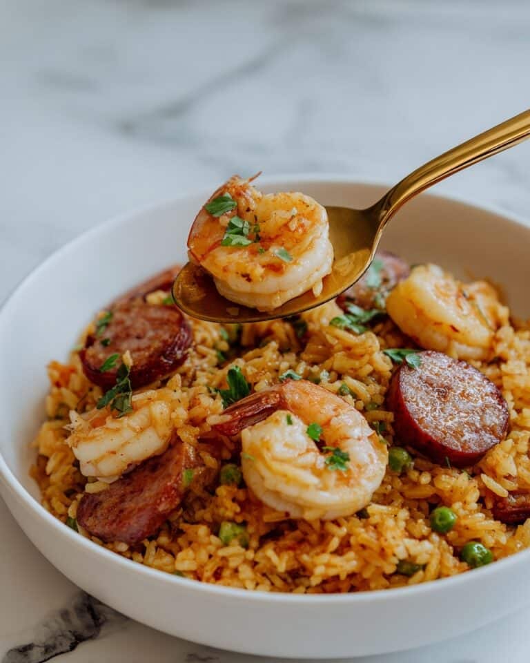 Weeknight Shrimp and Chorizo Paella Recipe