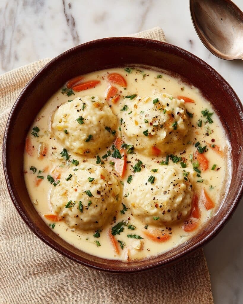 Chicken and Dumpling Soup Recipe