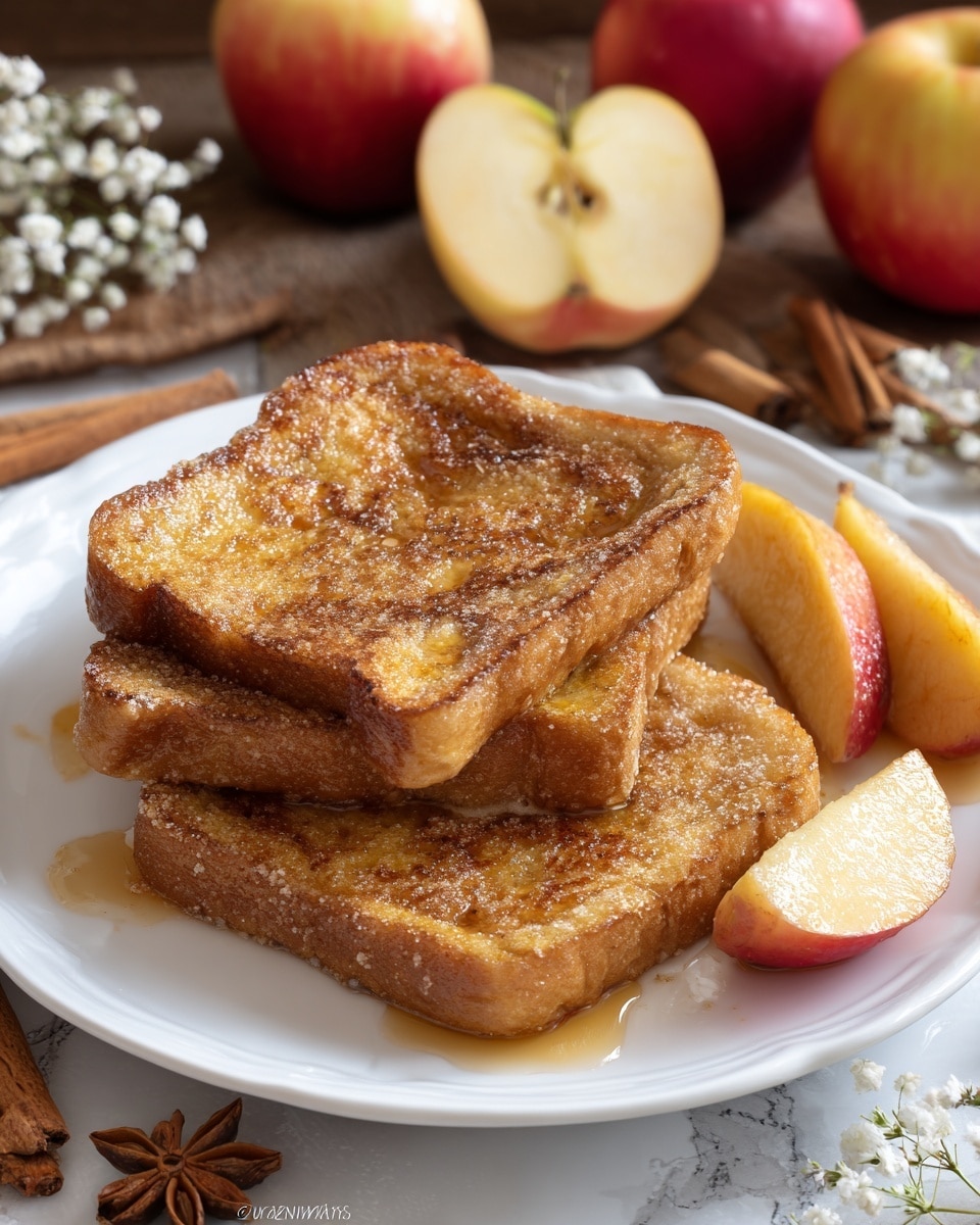 Cinnamon Apple French Toast Recipe - Recipe Image