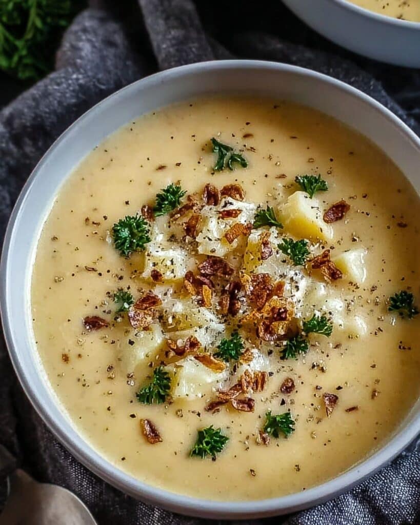 Comforting Loaded Baked Potato Soup Recipe