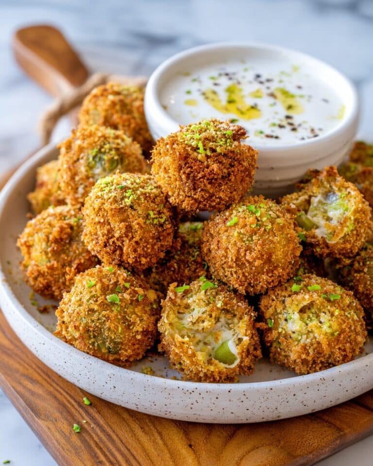 Fried Olives with Garlic Aioli Recipe