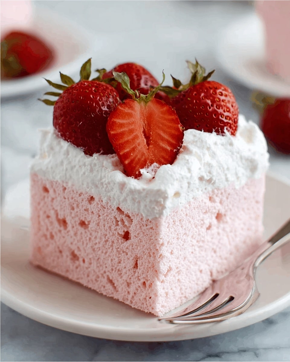 Strawberry Cloud Cake Recipe - Recipe Image