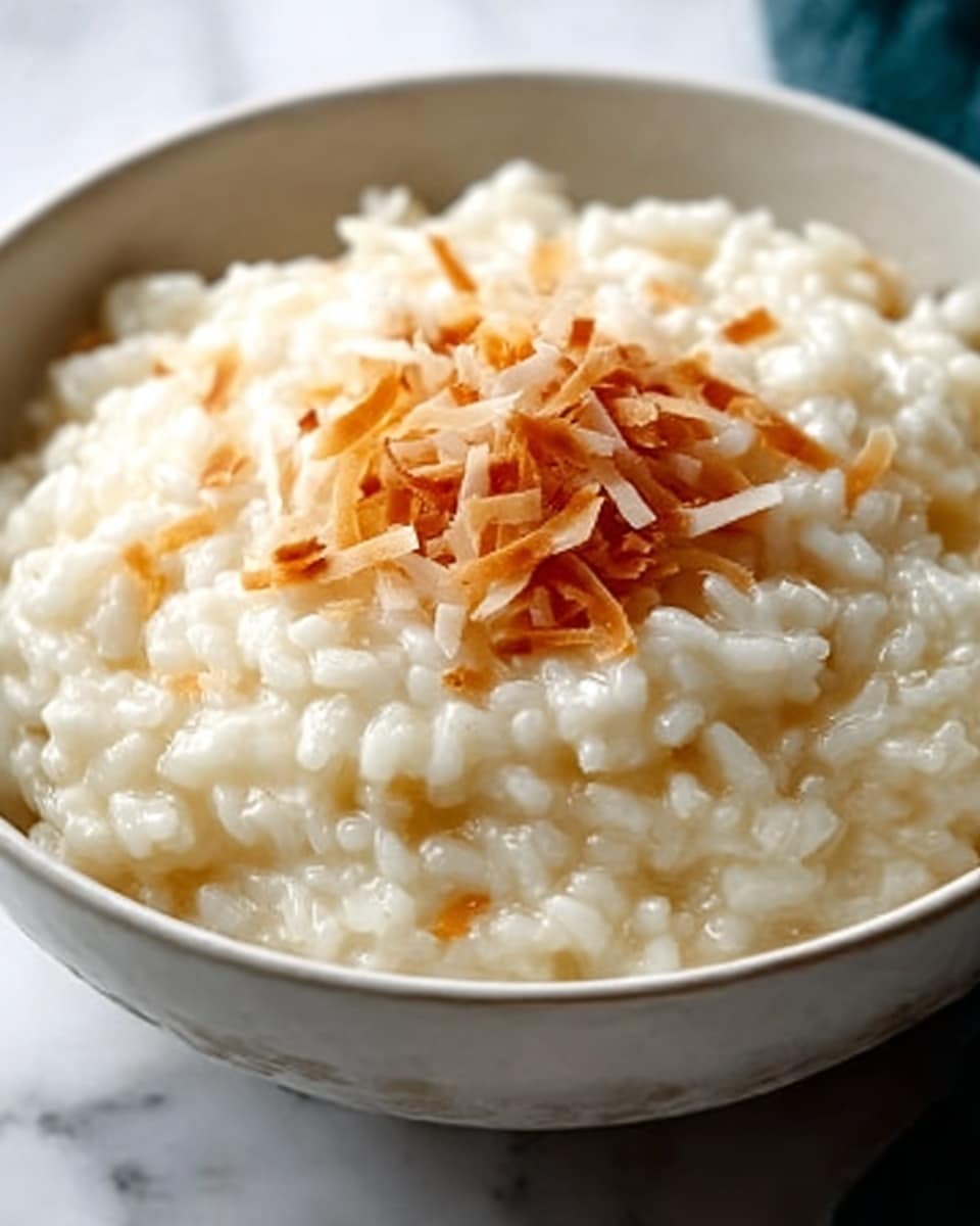 Creamy Coconut Rice Pudding with Fresh Fruits Recipe - Recipe Image