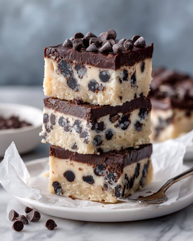 No Bake Cookie Dough Bars: Easy Recipe & Delicious Dessert Recipe