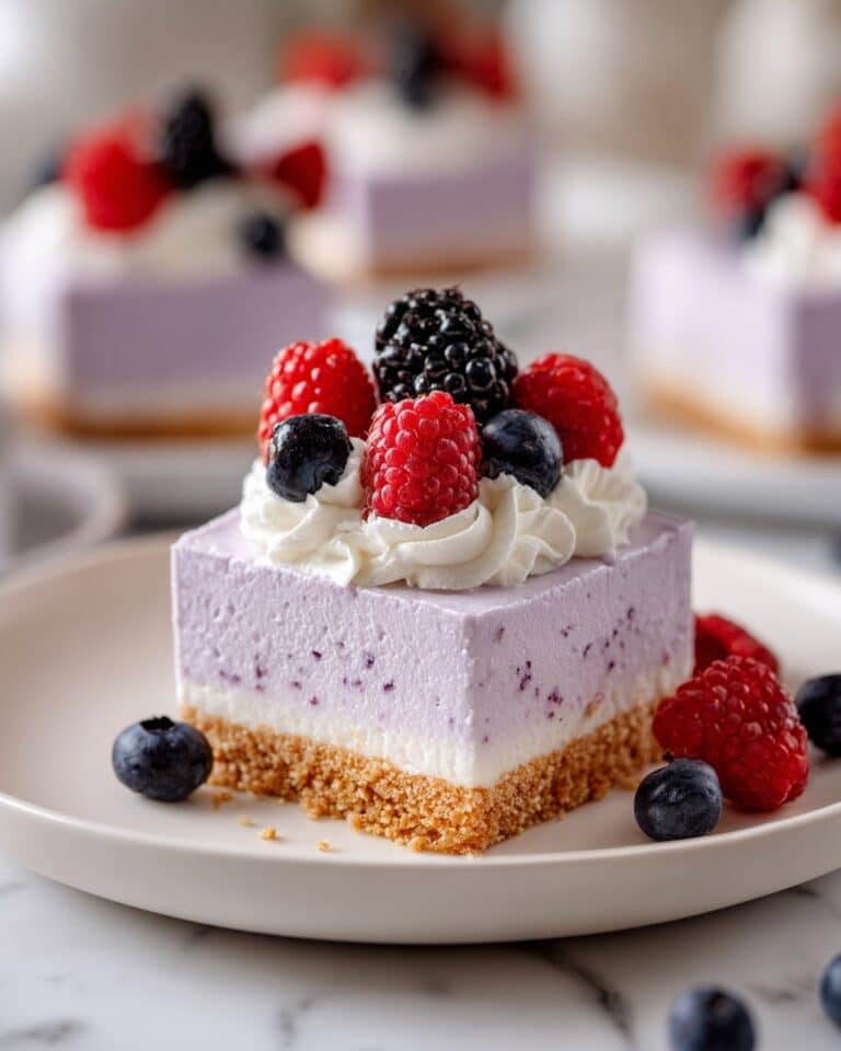No-Bake Berry Cheesecake Recipe