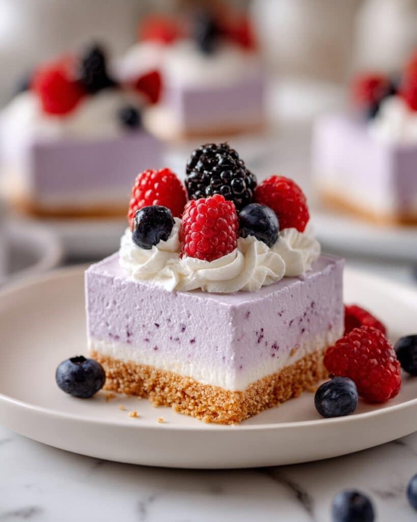 No-Bake Berry Cheesecake Recipe
