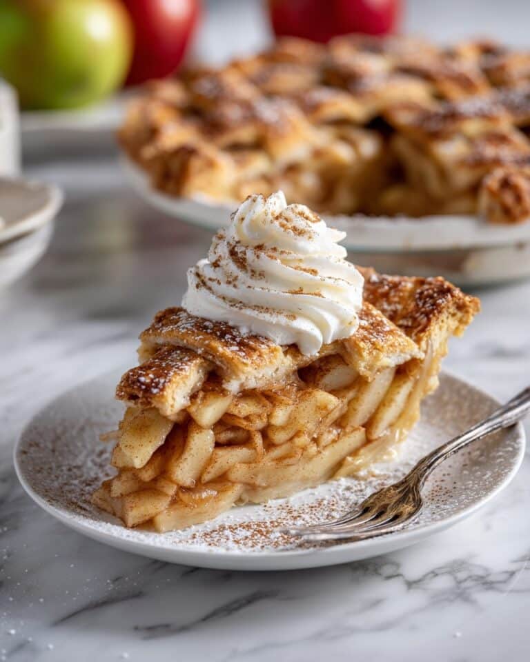 German Apple Pie with Custard Filling Recipe