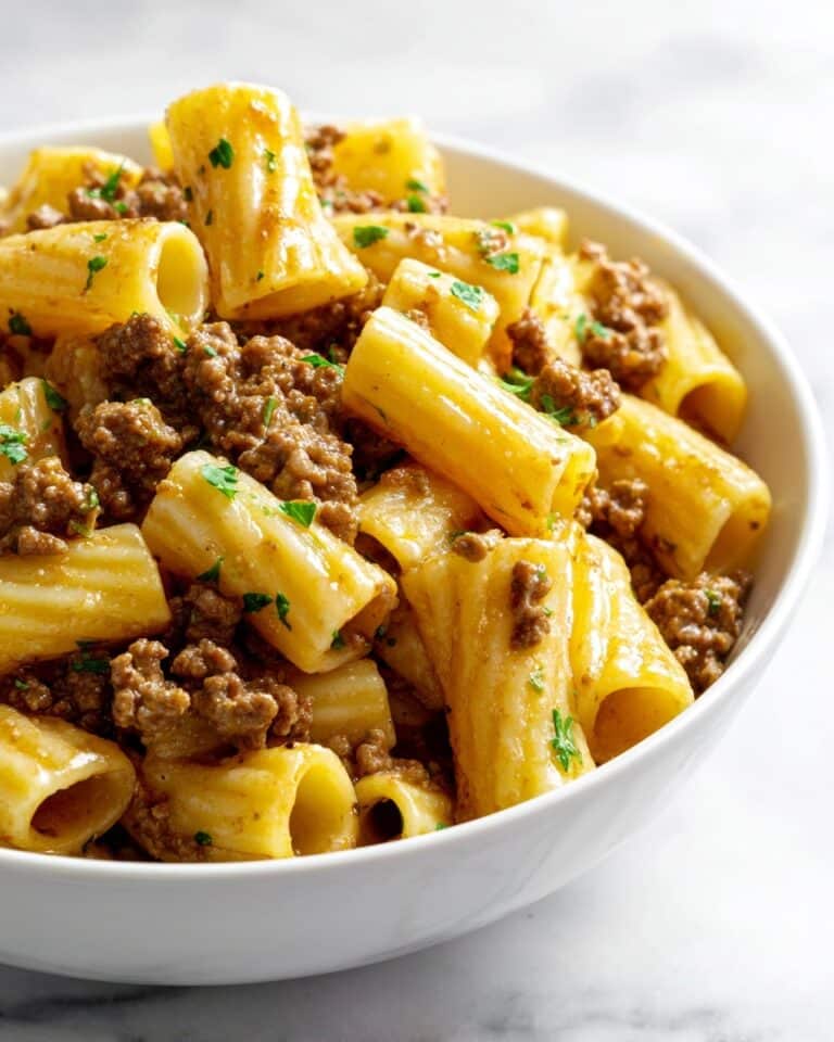 Creamy Beef Pasta Recipe