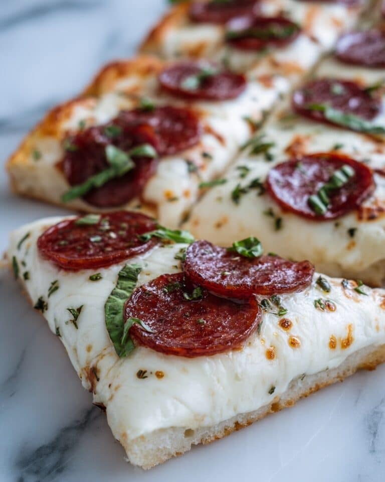 Tomato Burrata Pepperoni Pizza Dip Recipe