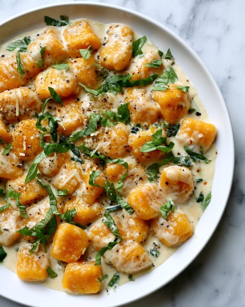 Sweet Potato Gnocchi Pasta Recipe