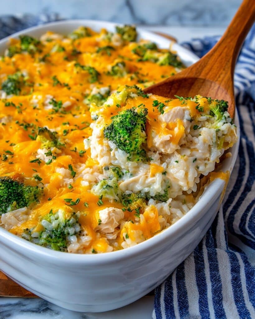 Chicken Broccoli Rice Casserole Recipe