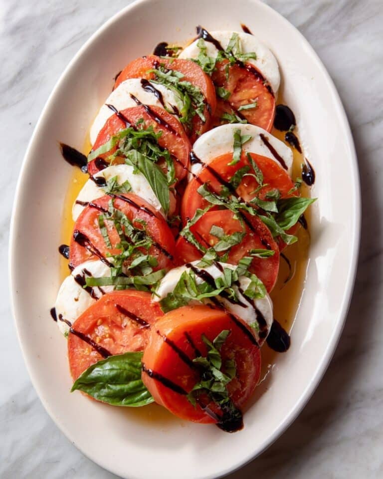 Barefoot Contessa Roasted Tomato Caprese Salad Recipe