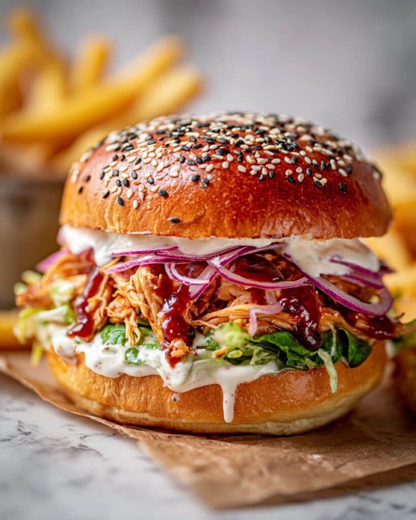 BBQ Ranch Chicken Sandwich Recipe