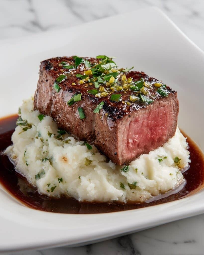 Perfectly Seared Chateaubriand with Béarnaise Sauce Recipe