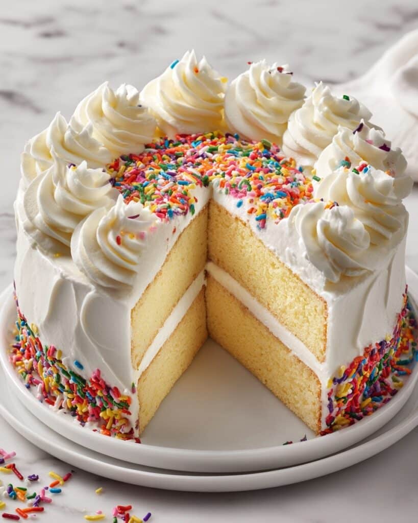 Homemade Vanilla Cake Recipe