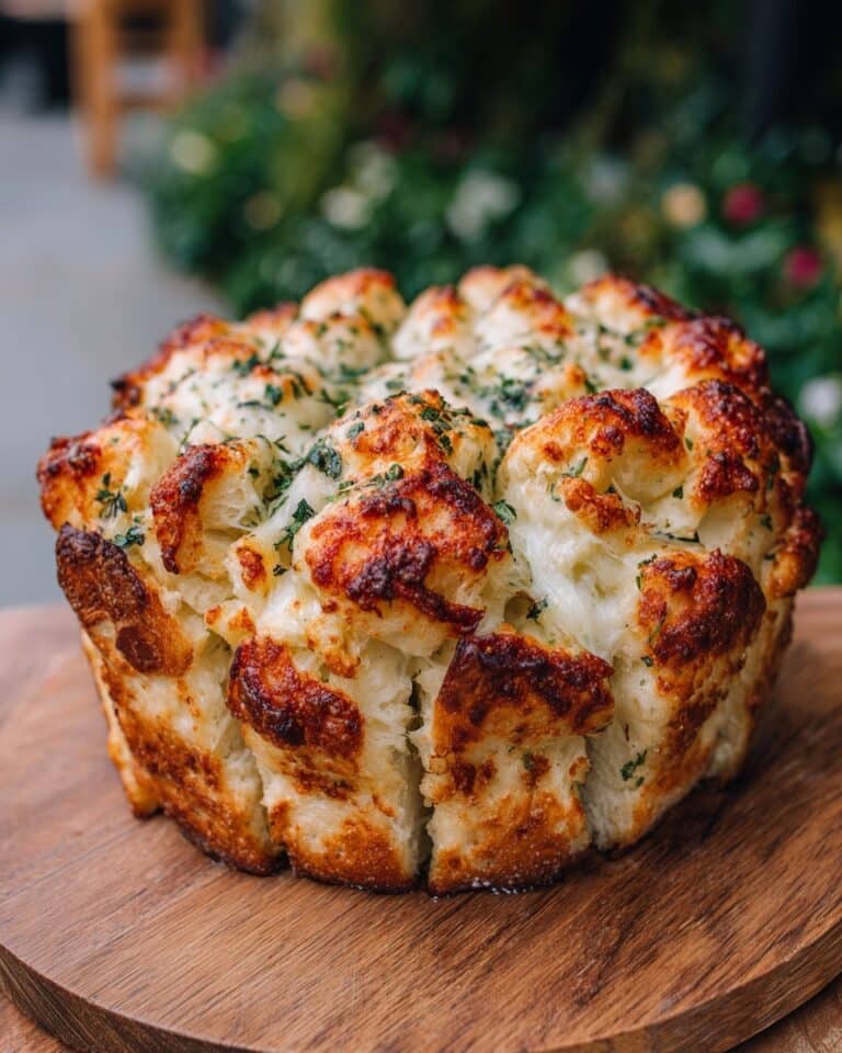 Cheesy Christmas Tree Bread Recipe