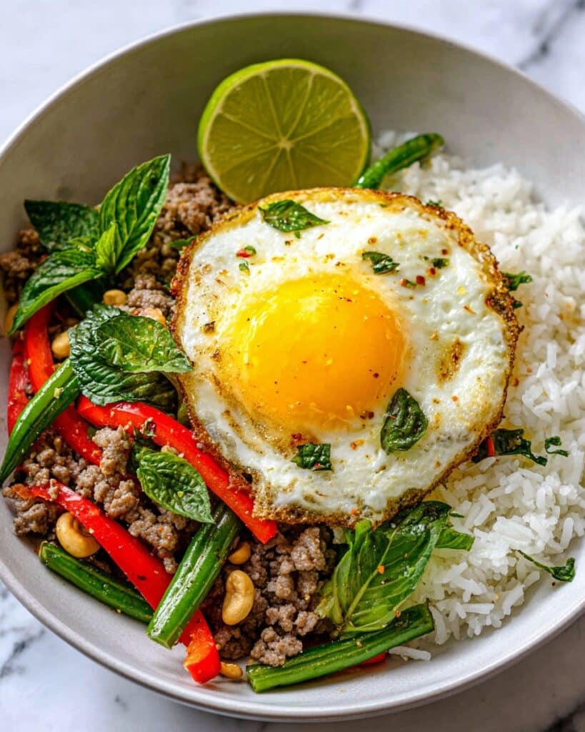 Thai Basil Cashew Chicken Recipe