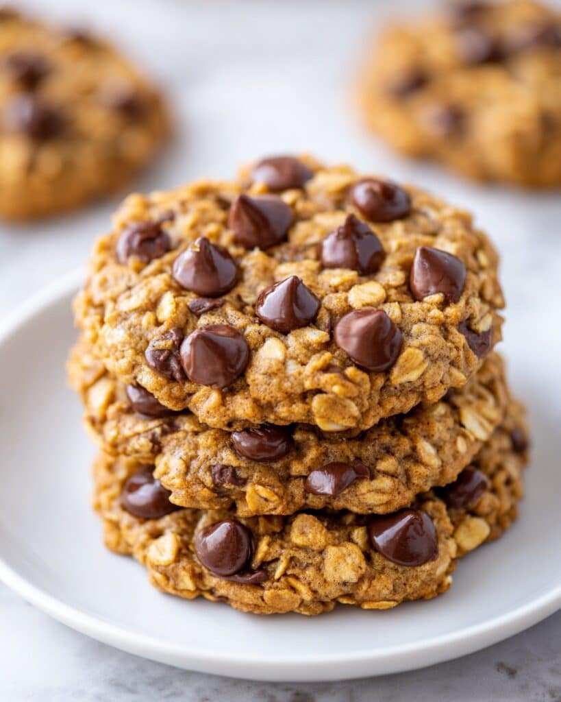 Banana Oatmeal High Protein Breakfast Cookies Recipe