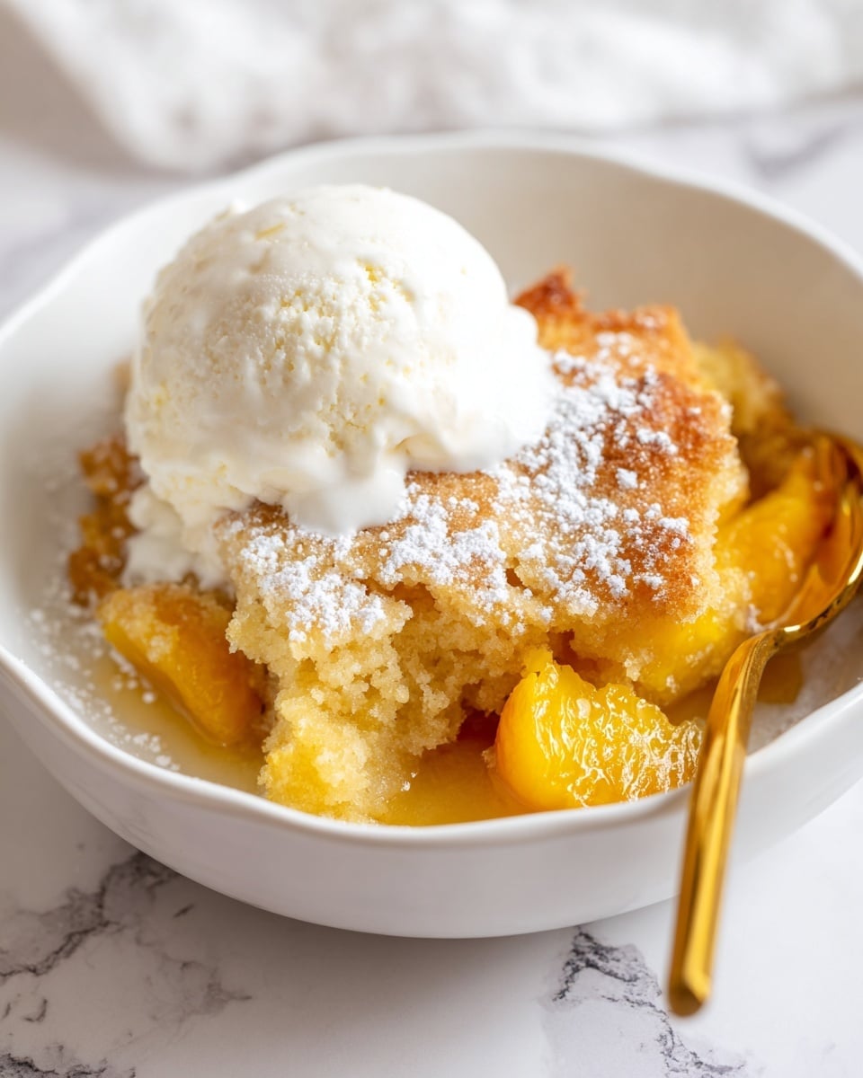Easy Peach Cobbler Recipe - Recipe Image