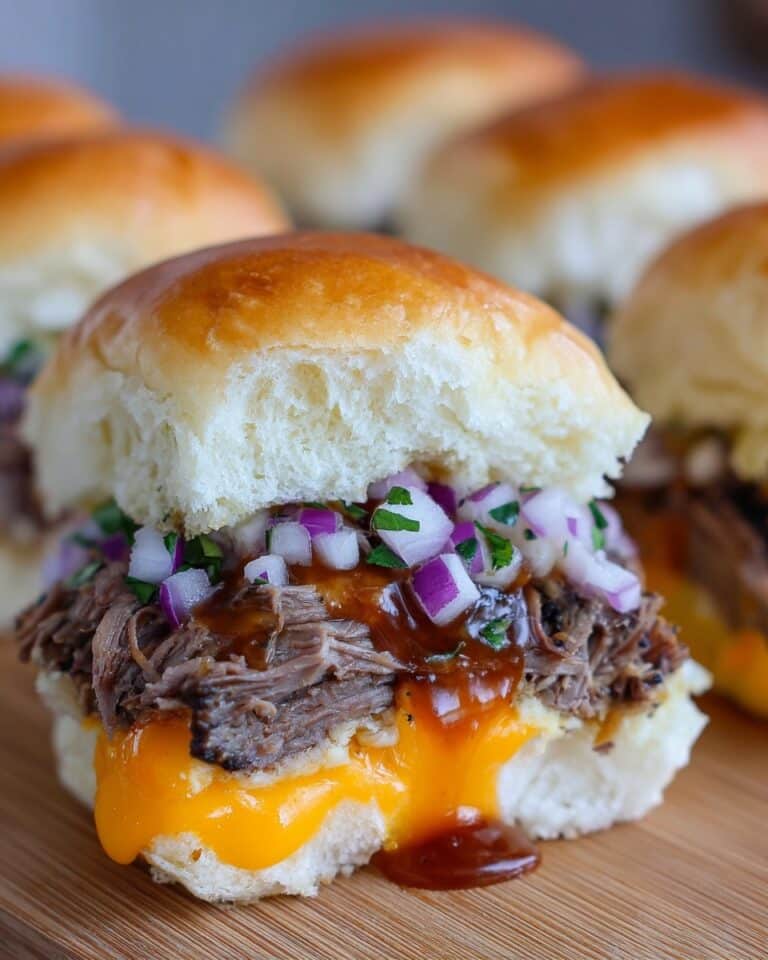Hawaiian BBQ Beef Sliders Recipe