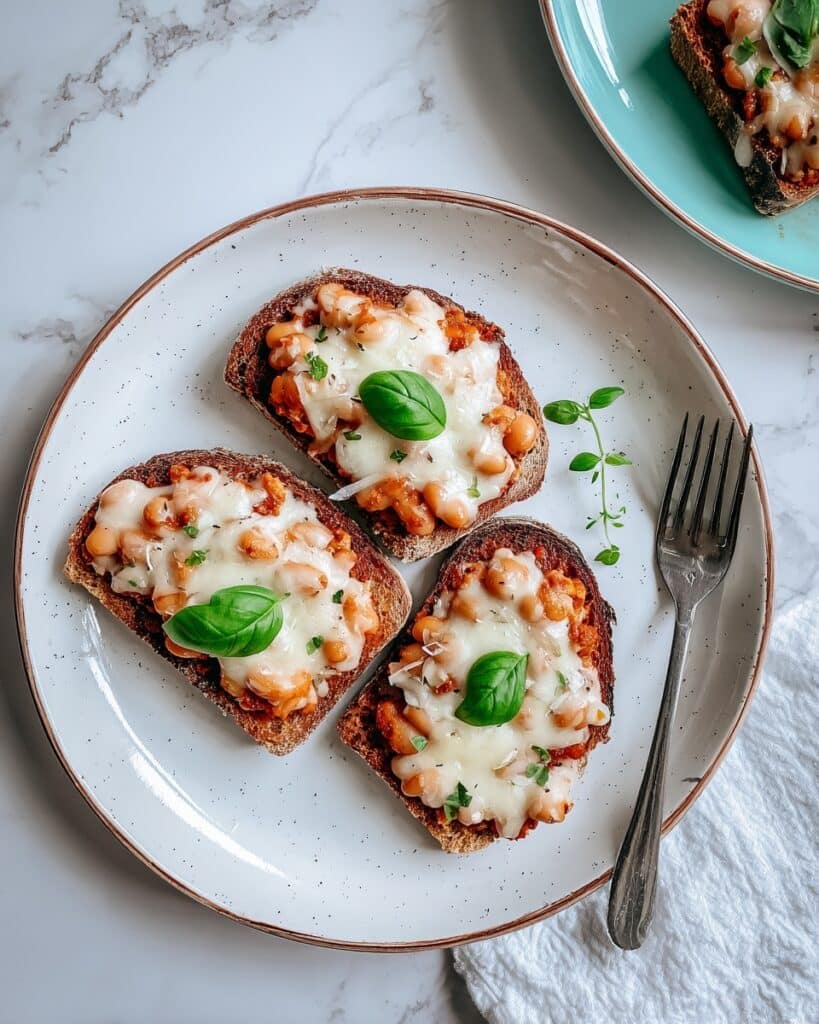 Pizza Beans on Toast Recipe