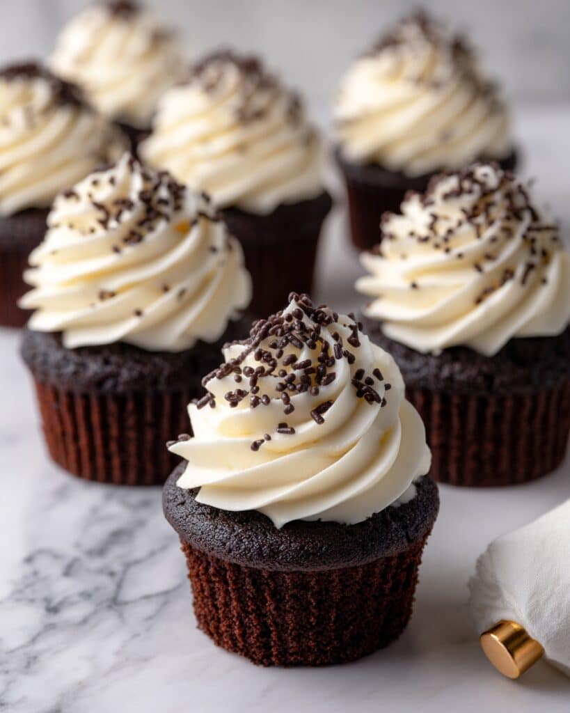 Chocolate Carrot Cake Cupcakes Recipe