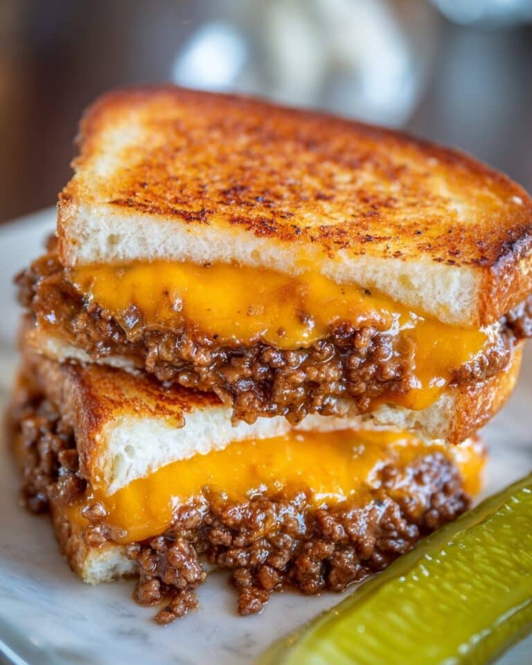 Grilled Cheese Sloppy Joes Recipe