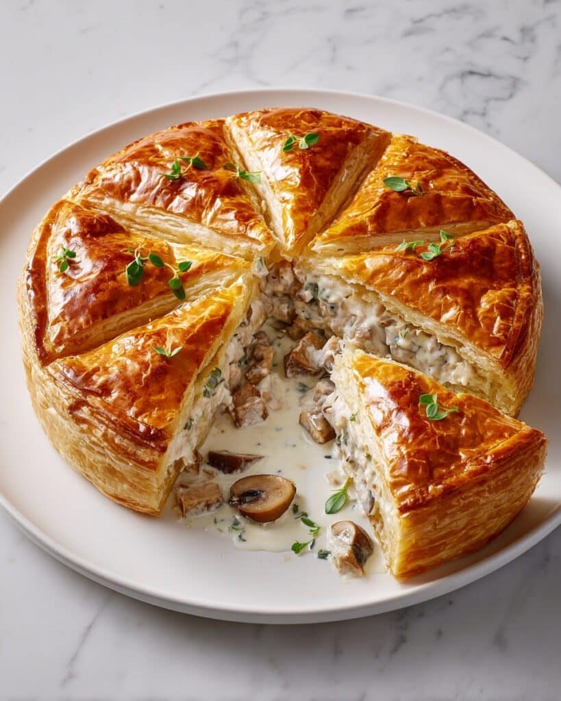Sausage Gravy Puff Pie Recipe