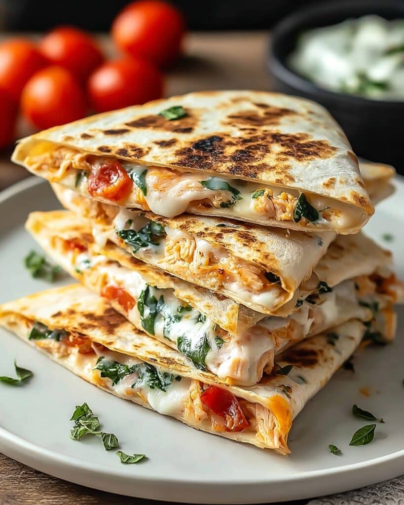 Keto Chicken Quesadilla Recipe