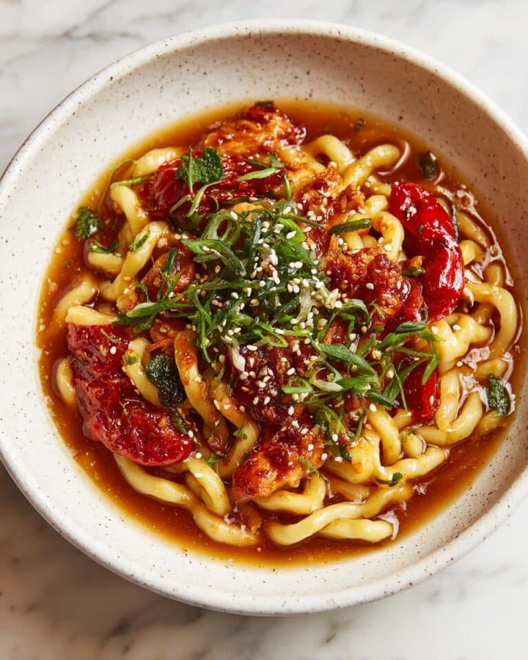 Crispy Garlic Chicken Drunken Noodles Recipe