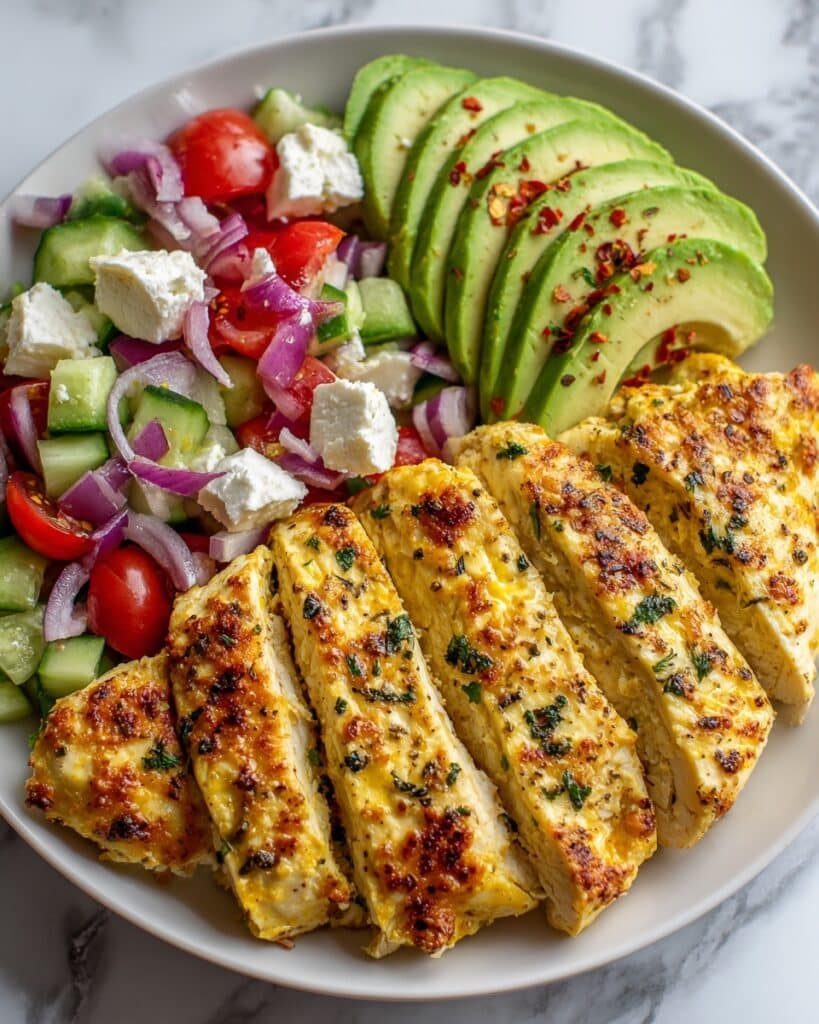 Greek Avocado Chicken Salad Recipe