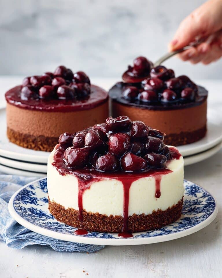 Spiked Cherry Cheesecake Recipe