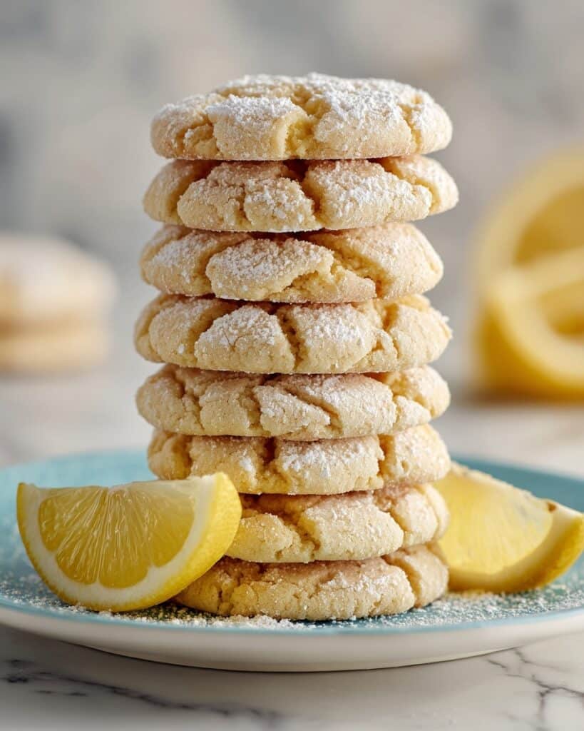 Gluten-Free Almond Flour Lemon Cookies Recipe