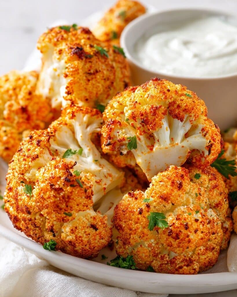 Buffalo Cauliflower Bites Recipe