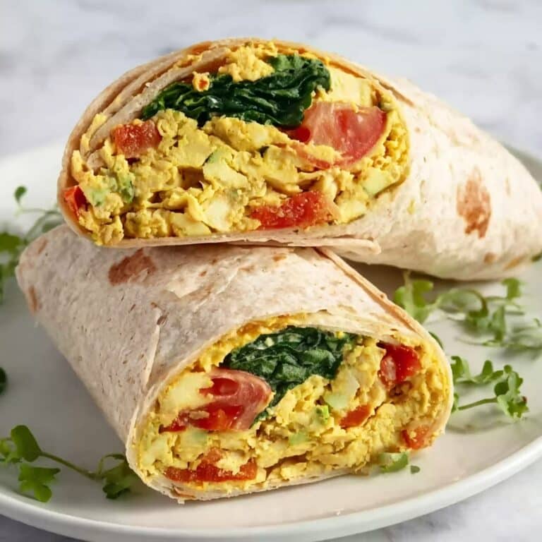 Veggie Egg Wraps Recipe