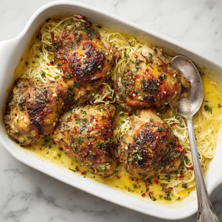 Crock Pot Angel Chicken with Creamy Italian Sauce and Angel Hair Pasta Recipe