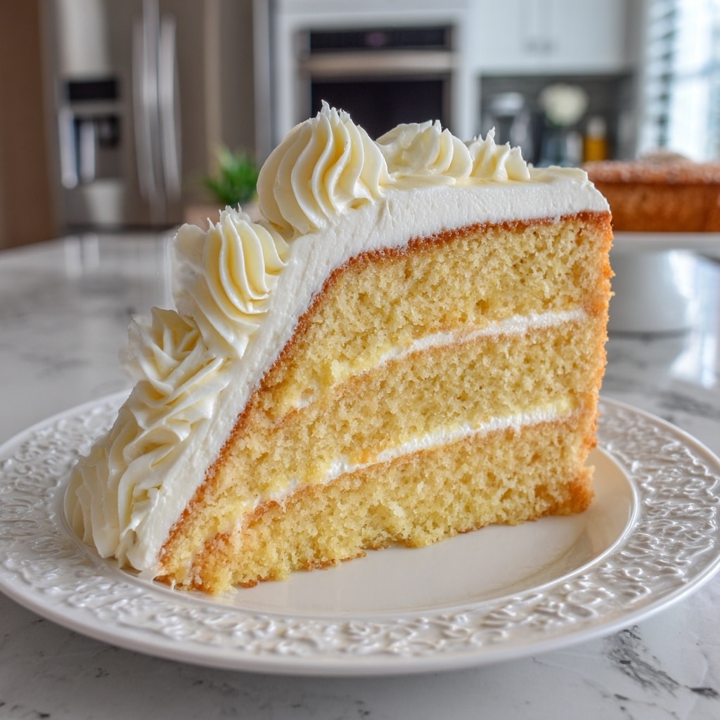 Moist White Velvet Cake Recipe