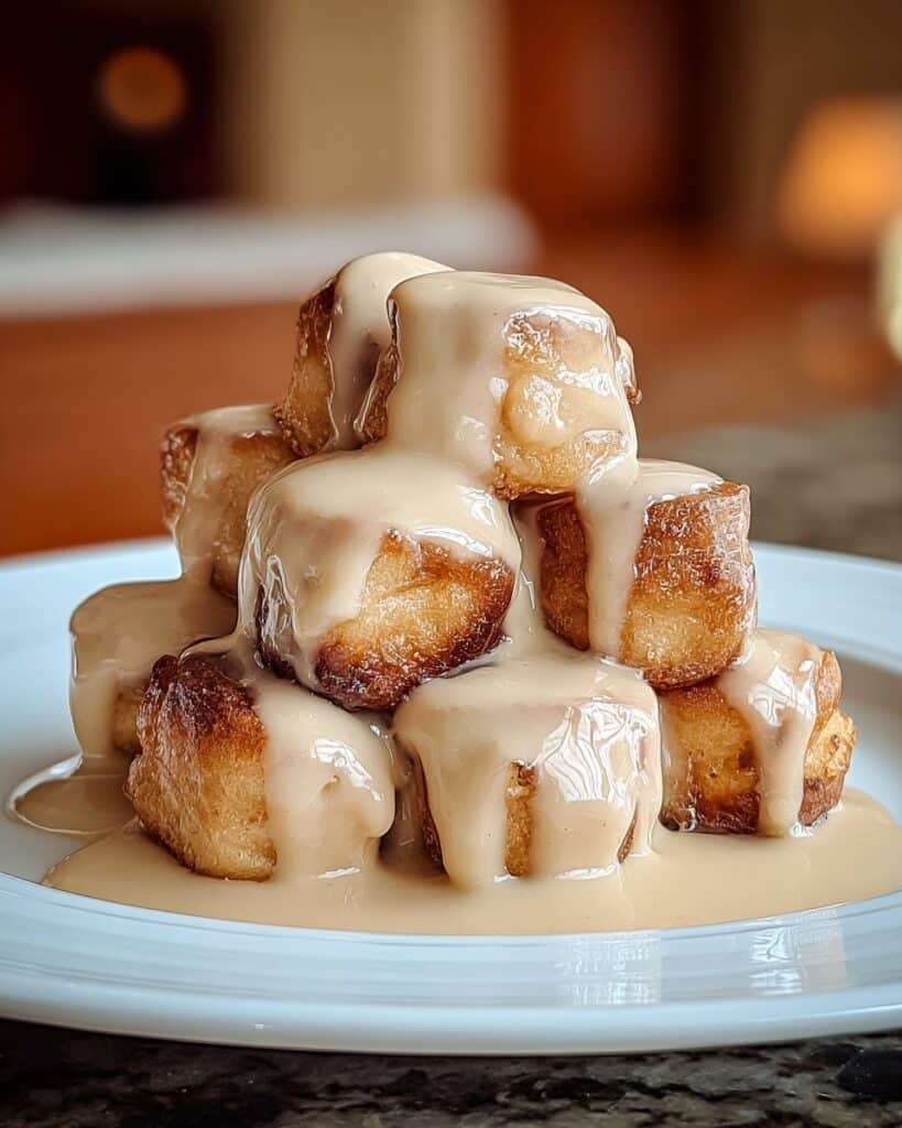 Cinnamon Roll French Toast Bites Recipe