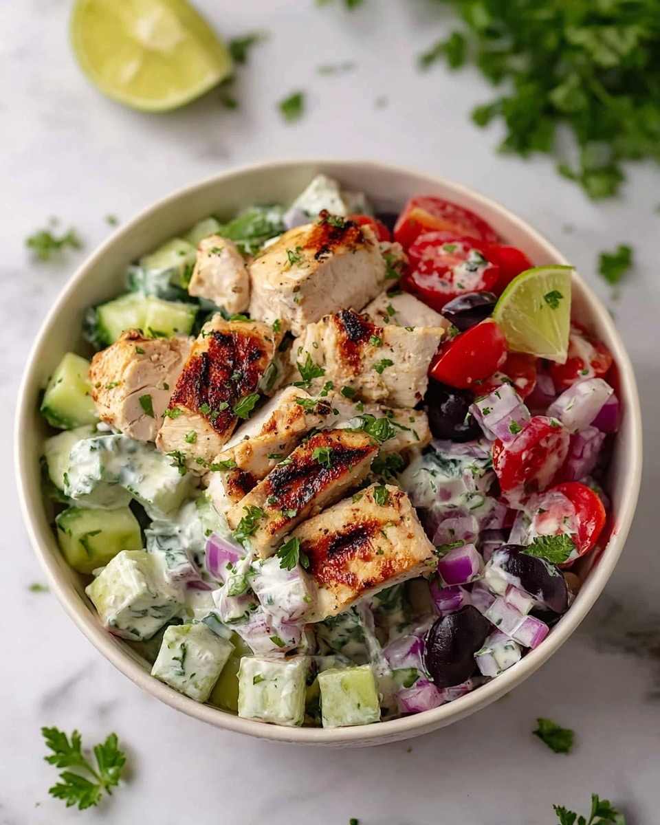 Mediterranean Chicken Salad Recipe