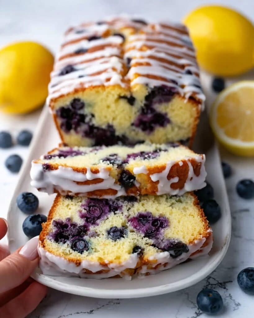 Lemon Blueberry Bread Recipe