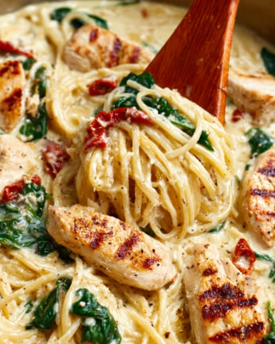 Tuscan Chicken and Spaghetti Squash Recipe - Recipe Image