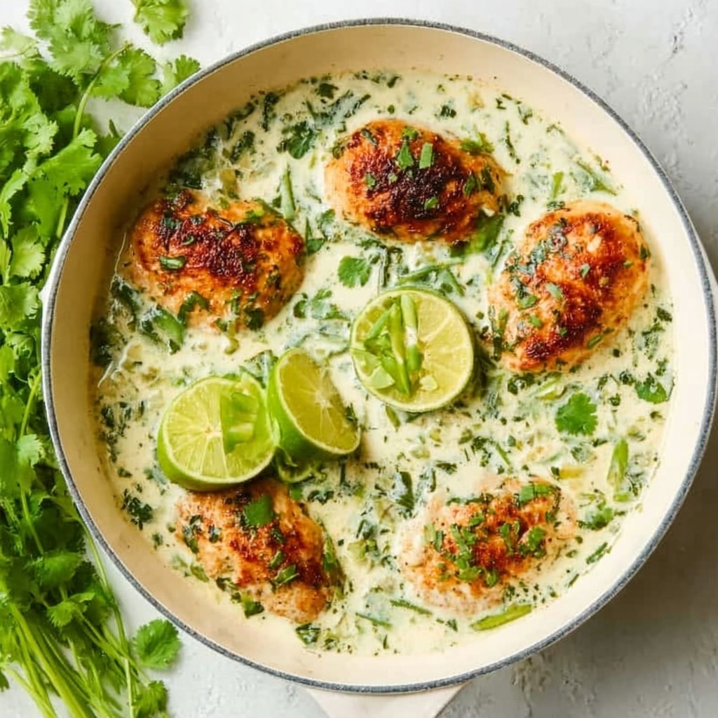 Creamy Coconut Lime Chicken Recipe - Recipe Image