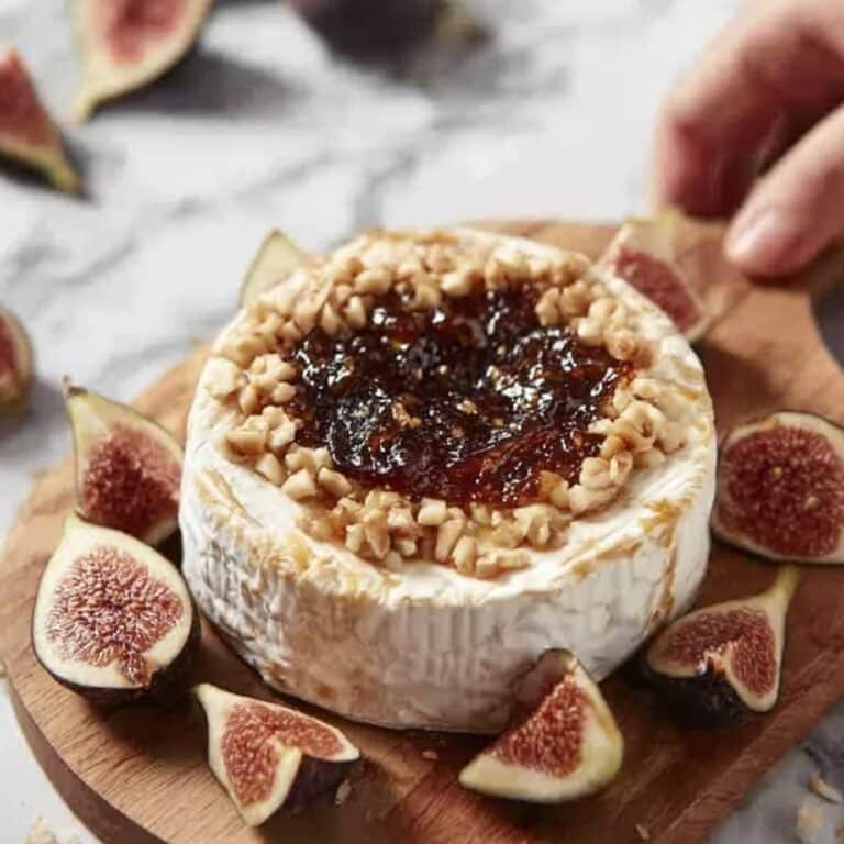 Boursin Cheese with Fig Jam and Pistachios Recipe
