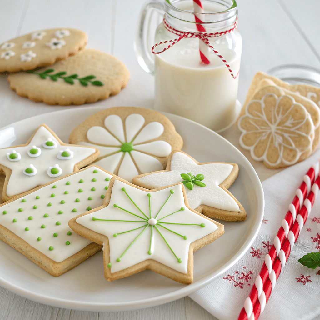 Soft Cut Out Sugar Cookies Recipe - Recipe Image