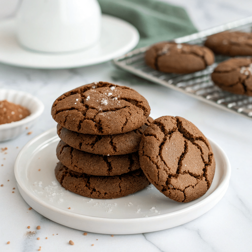 Chocolate Peanut Butter Cookies Recipe - Recipe Image