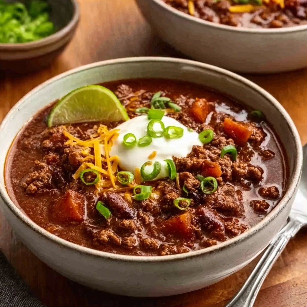 Irresistible Vegetable Chili Recipe - Recipe Image